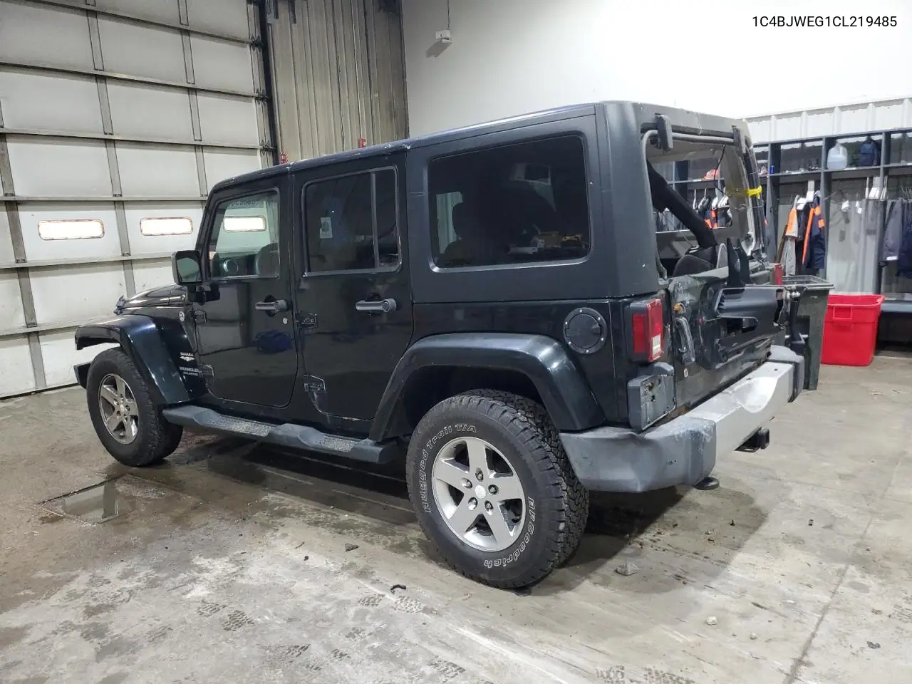 2012 Jeep Wrangler Unlimited Sahara VIN: 1C4BJWEG1CL219485 Lot: 63999865