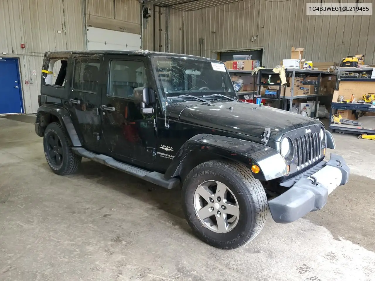 2012 Jeep Wrangler Unlimited Sahara VIN: 1C4BJWEG1CL219485 Lot: 63999865