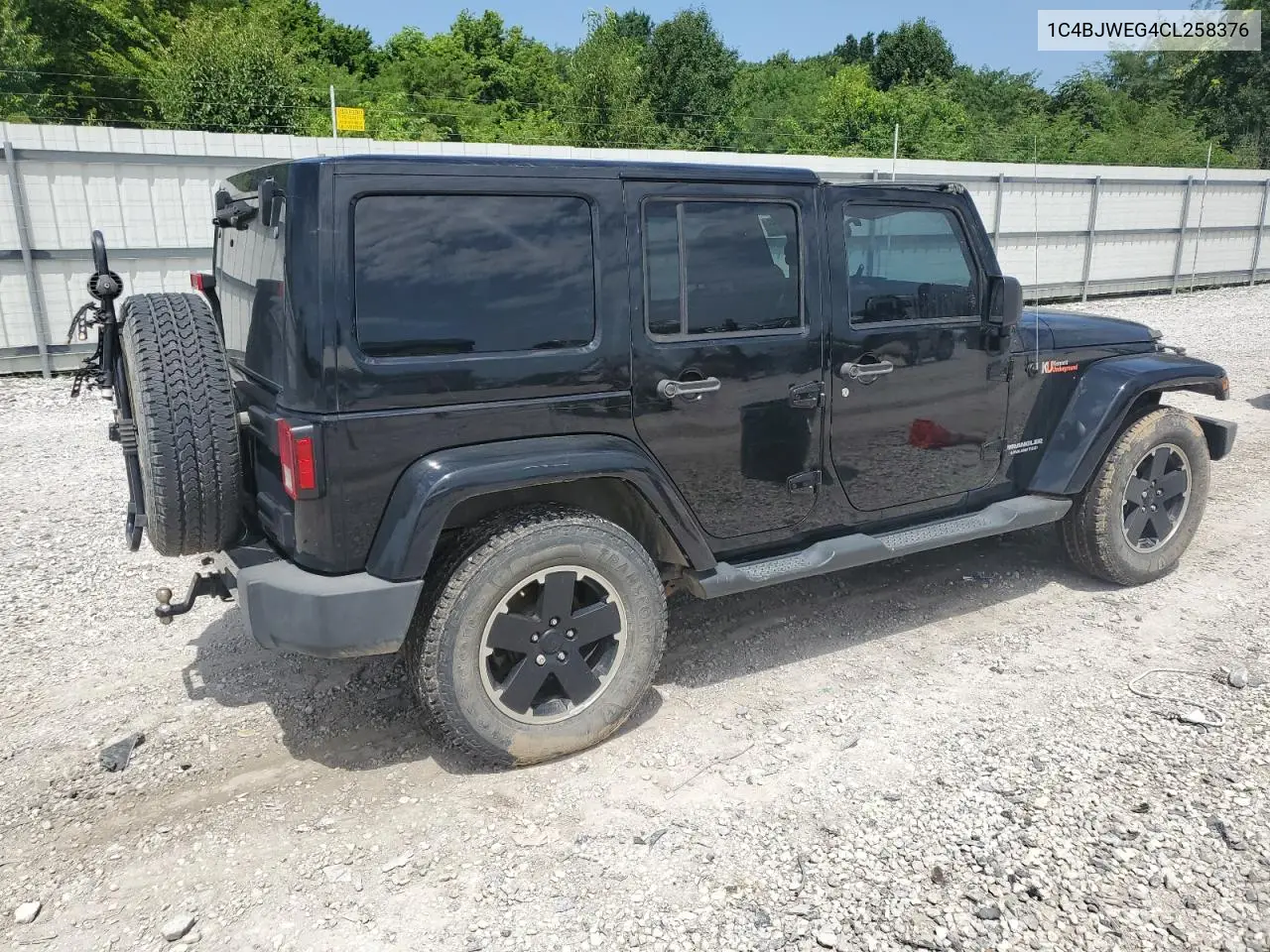 2012 Jeep Wrangler Unlimited Sahara VIN: 1C4BJWEG4CL258376 Lot: 64385765