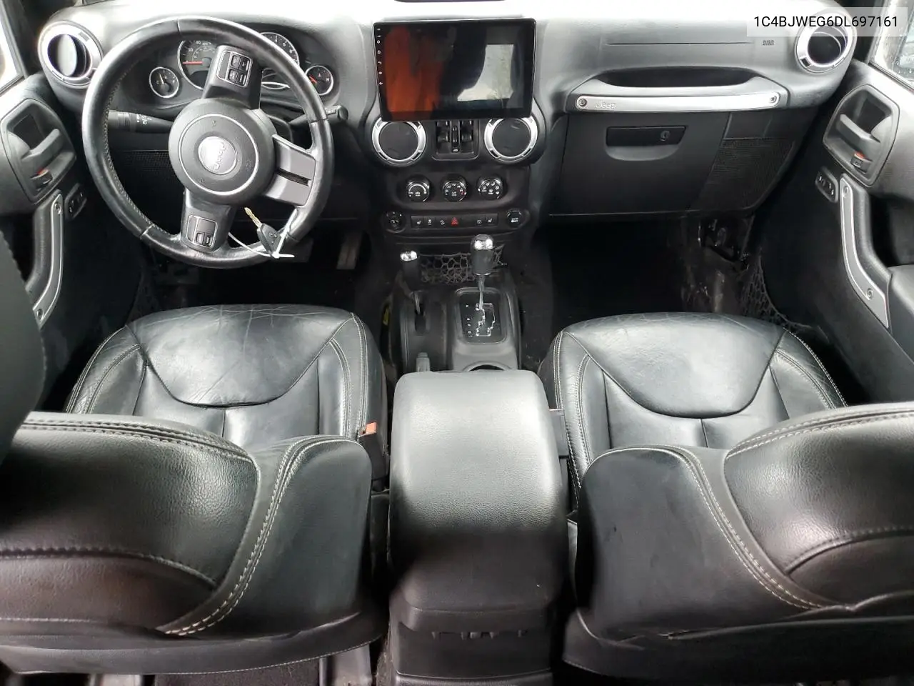2013 Jeep Wrangler Unlimited Sahara VIN: 1C4BJWEG6DL697161 Lot: 51111405