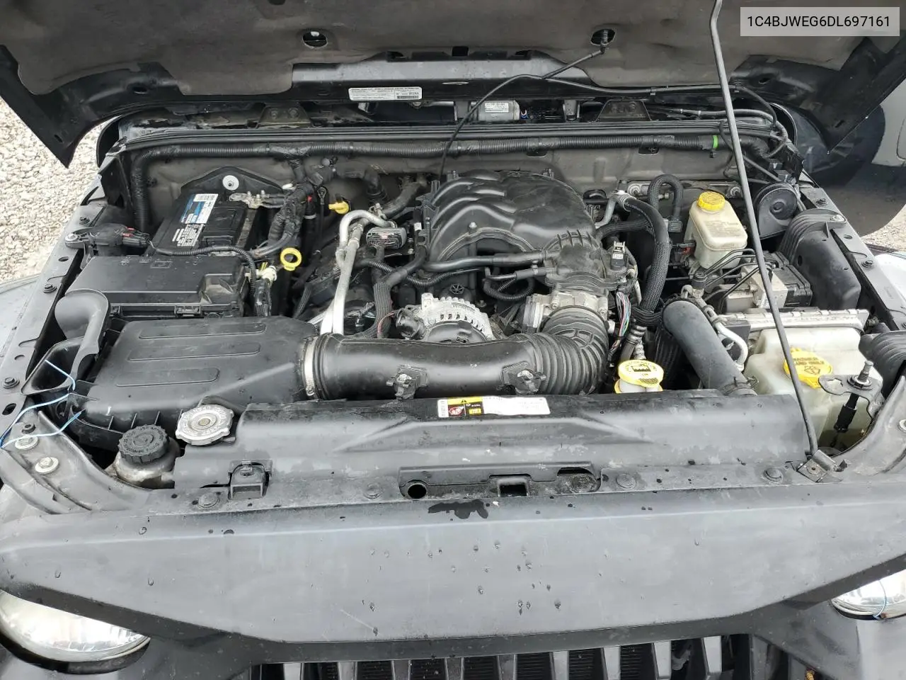 2013 Jeep Wrangler Unlimited Sahara VIN: 1C4BJWEG6DL697161 Lot: 51111405
