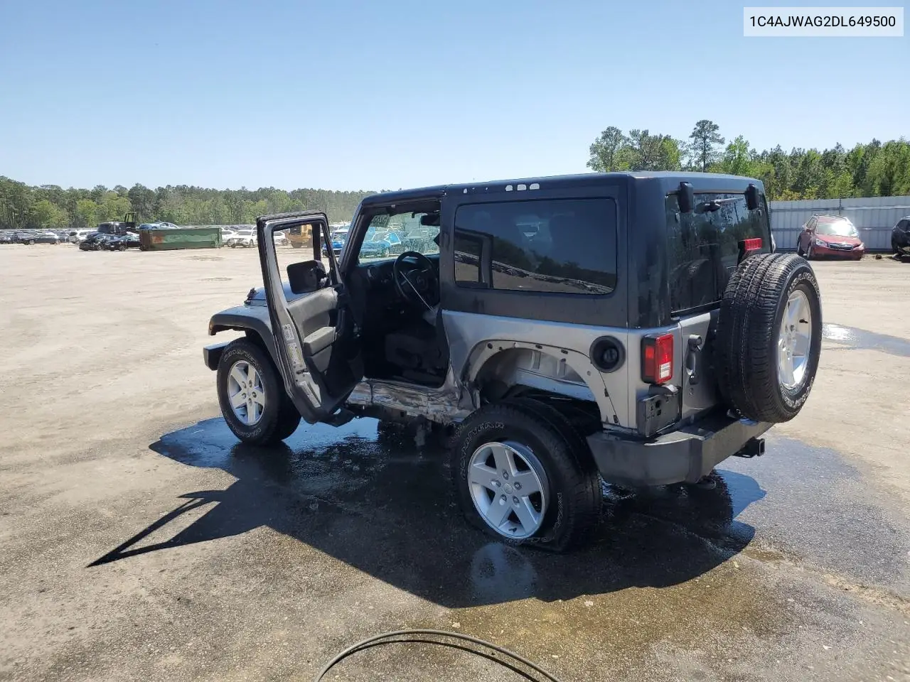 2013 Jeep Wrangler Sport VIN: 1C4AJWAG2DL649500 Lot: 52859775