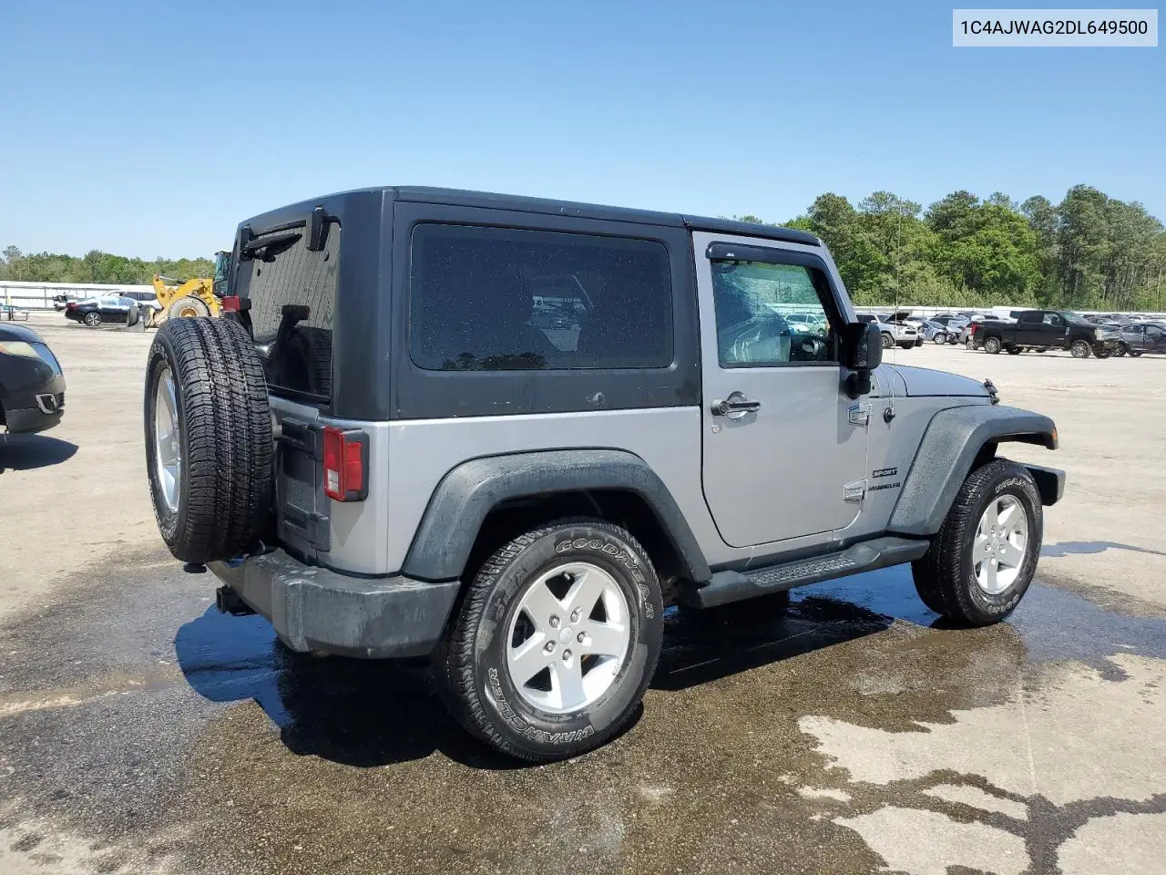 2013 Jeep Wrangler Sport VIN: 1C4AJWAG2DL649500 Lot: 52859775