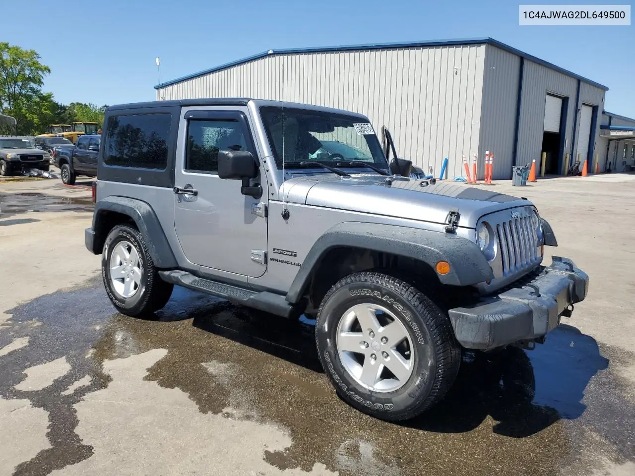 2013 Jeep Wrangler Sport VIN: 1C4AJWAG2DL649500 Lot: 52859775