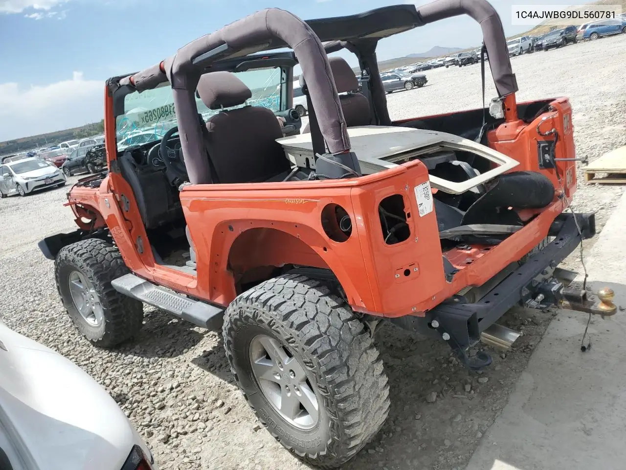 2013 Jeep Wrangler Sahara VIN: 1C4AJWBG9DL560781 Lot: 61980265