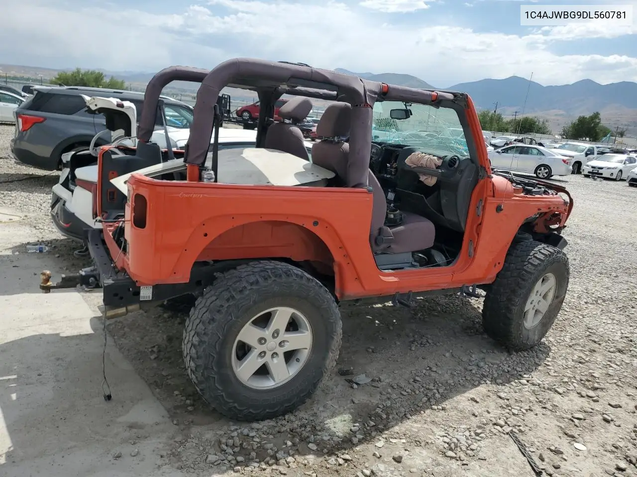 2013 Jeep Wrangler Sahara VIN: 1C4AJWBG9DL560781 Lot: 61980265