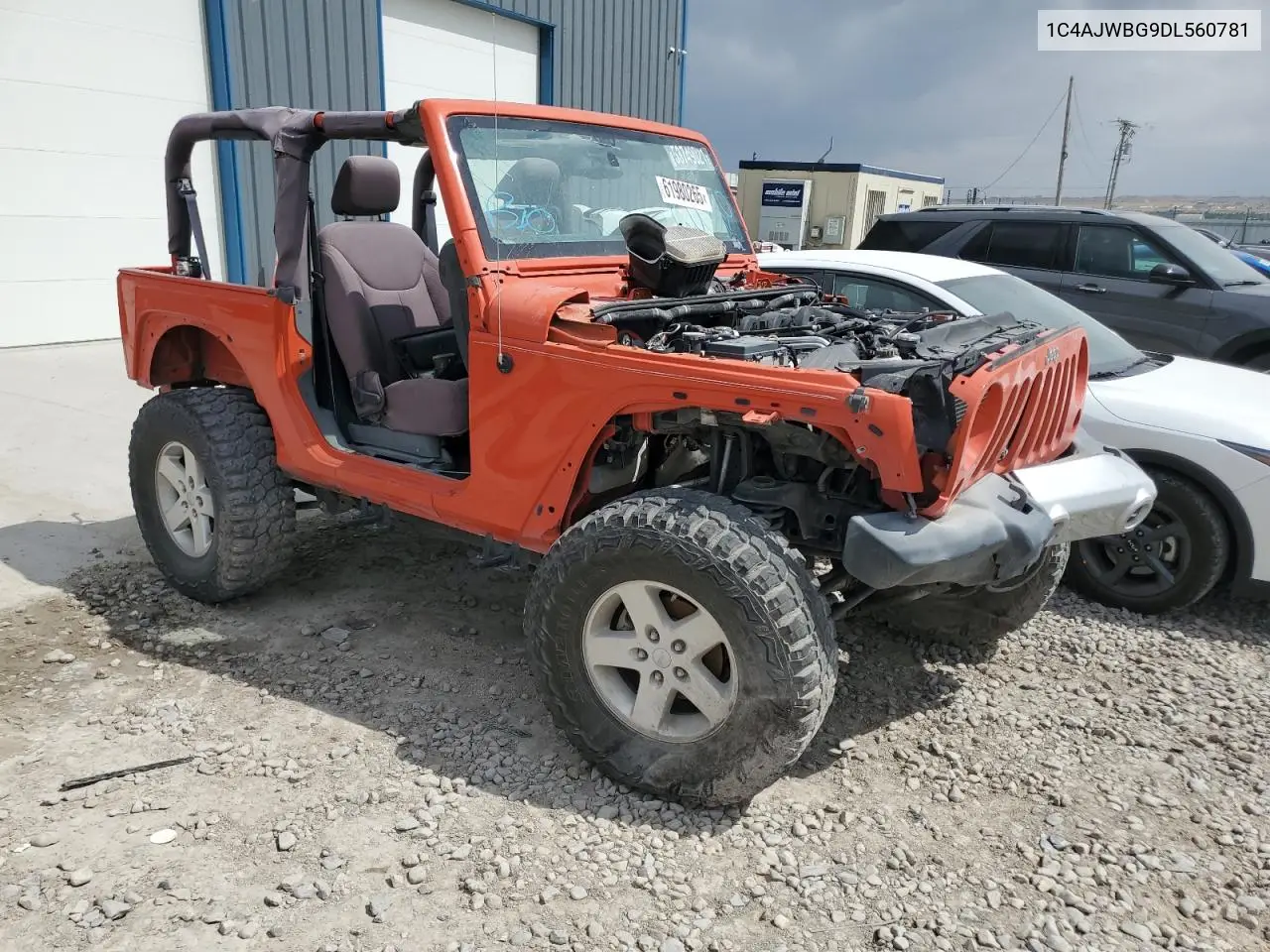 2013 Jeep Wrangler Sahara VIN: 1C4AJWBG9DL560781 Lot: 61980265