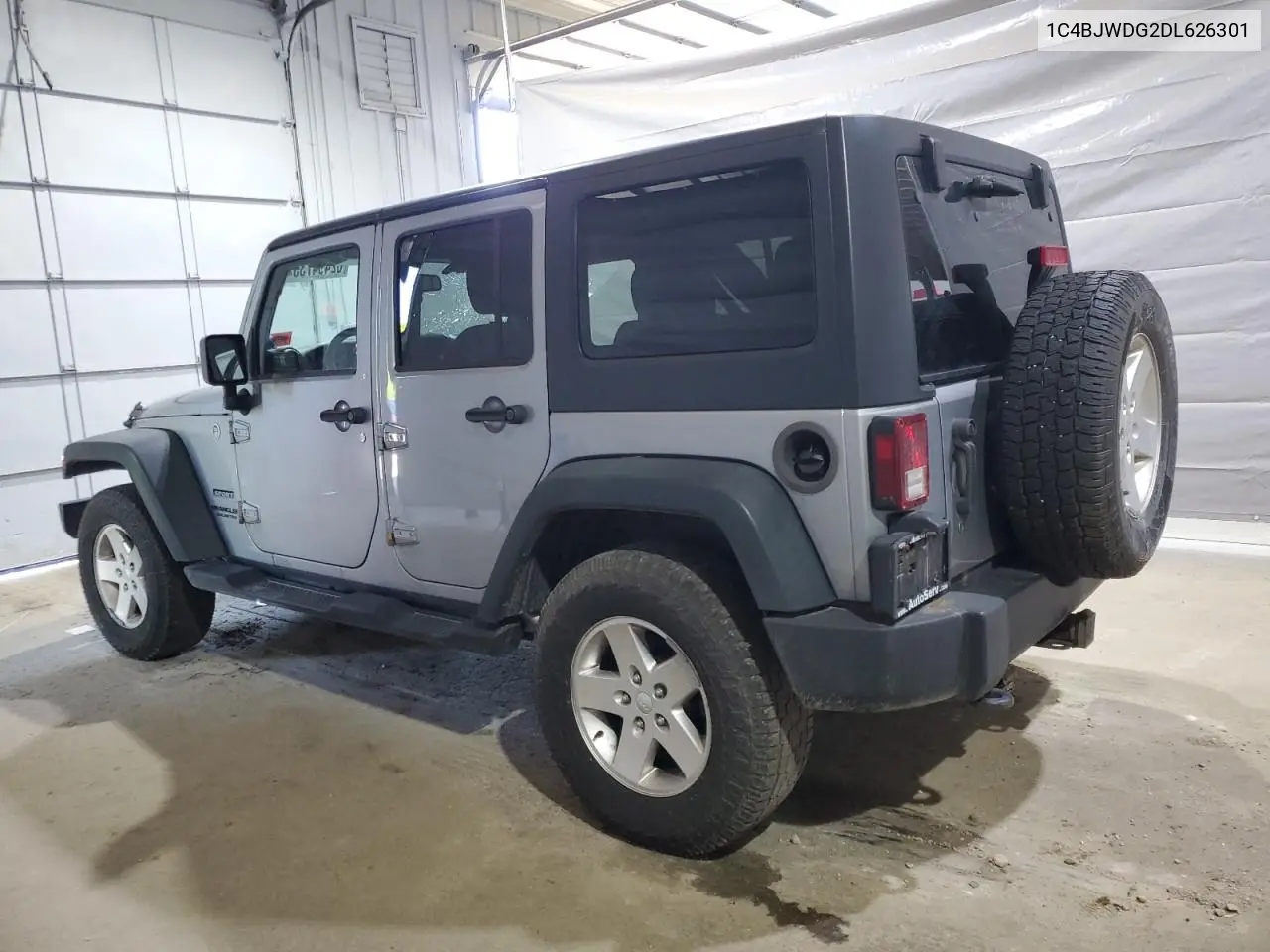 2013 Jeep Wrangler Unlimited Sport VIN: 1C4BJWDG2DL626301 Lot: 62494735