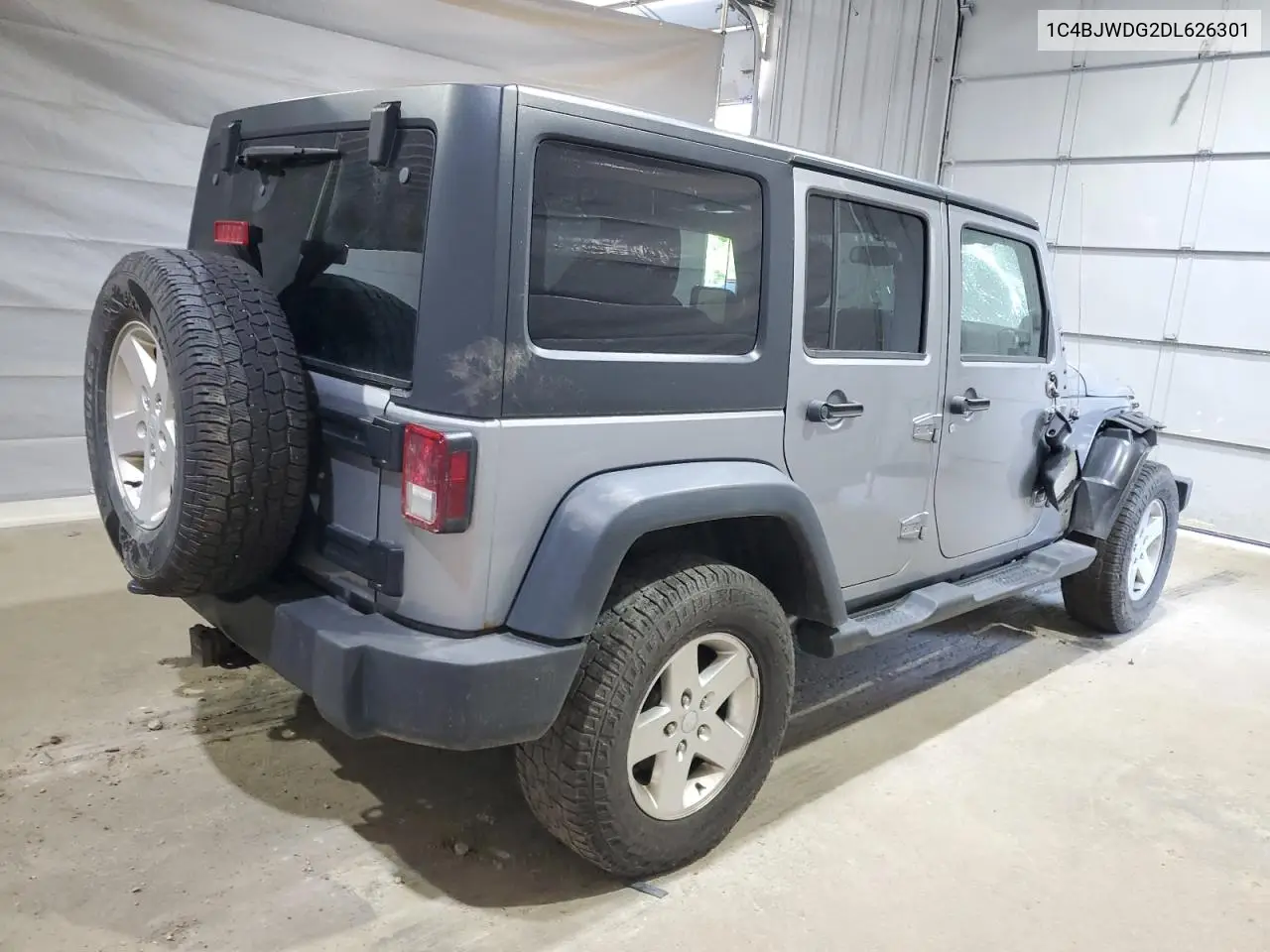 2013 Jeep Wrangler Unlimited Sport VIN: 1C4BJWDG2DL626301 Lot: 62494735