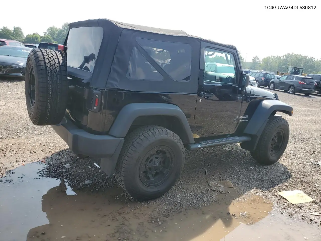 2013 Jeep Wrangler Sport VIN: 1C4GJWAG4DL530812 Lot: 64058135