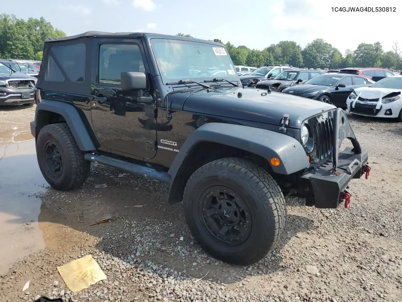 2013 Jeep Wrangler Sport VIN: 1C4GJWAG4DL530812 Lot: 64058135