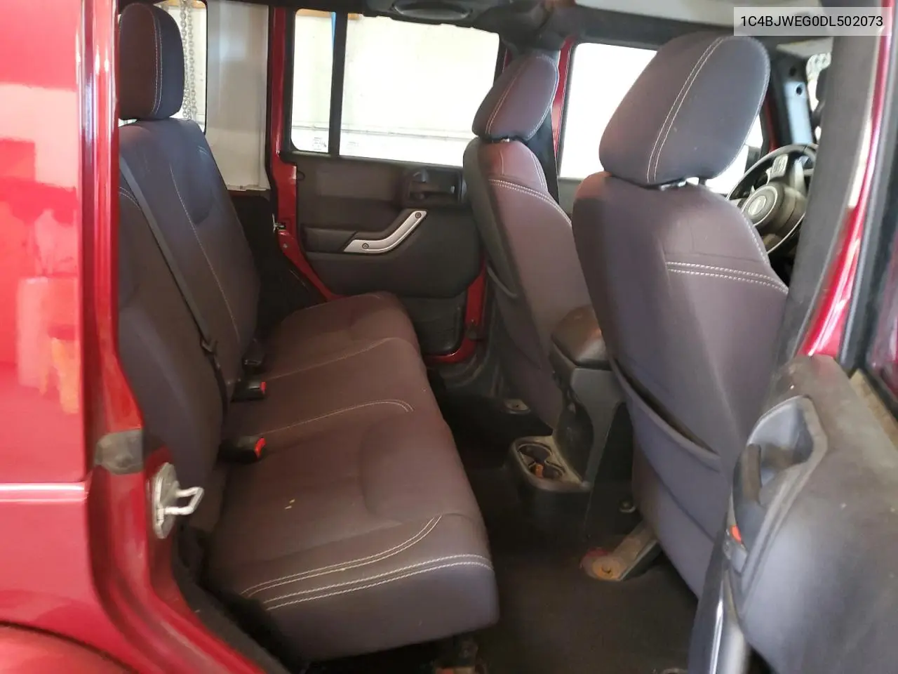1C4BJWEG0DL502073 2013 Jeep Wrangler Unlimited Sahara