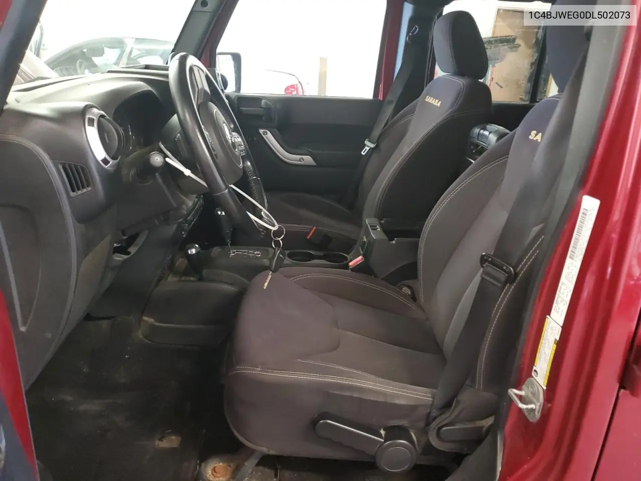 1C4BJWEG0DL502073 2013 Jeep Wrangler Unlimited Sahara