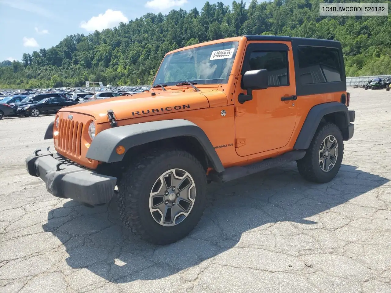 2013 Jeep Wrangler Rubicon VIN: 1C4BJWCG0DL526182 Lot: 64806935