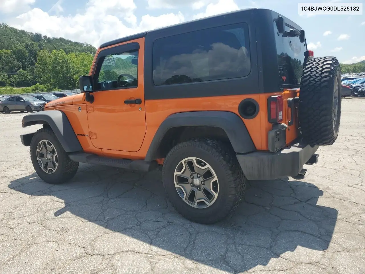2013 Jeep Wrangler Rubicon VIN: 1C4BJWCG0DL526182 Lot: 64806935