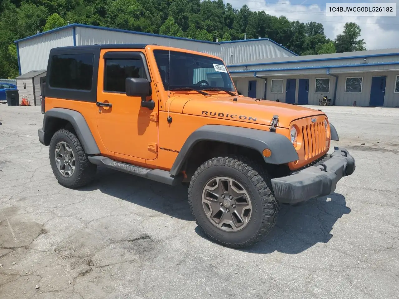 2013 Jeep Wrangler Rubicon VIN: 1C4BJWCG0DL526182 Lot: 64806935