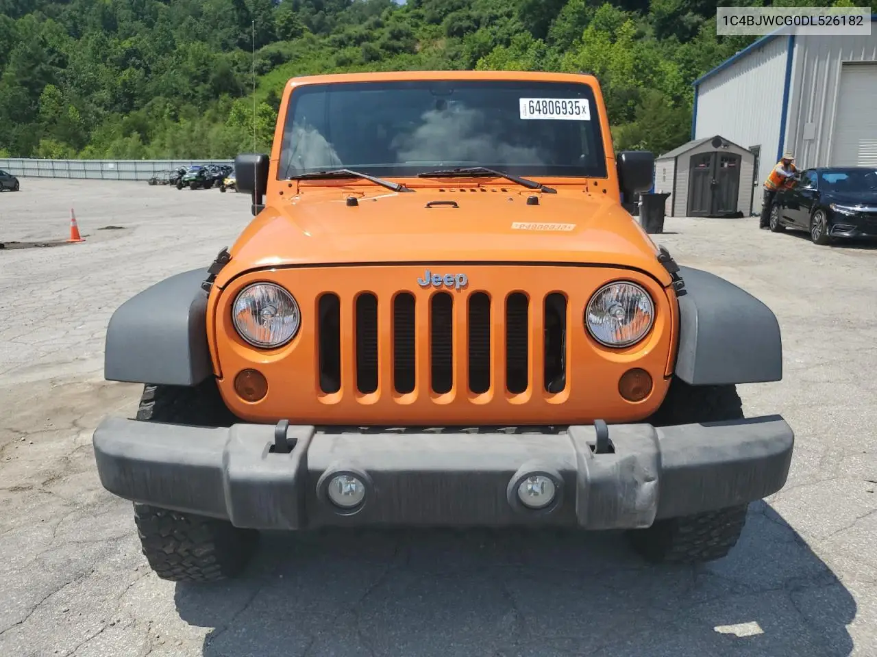 2013 Jeep Wrangler Rubicon VIN: 1C4BJWCG0DL526182 Lot: 64806935