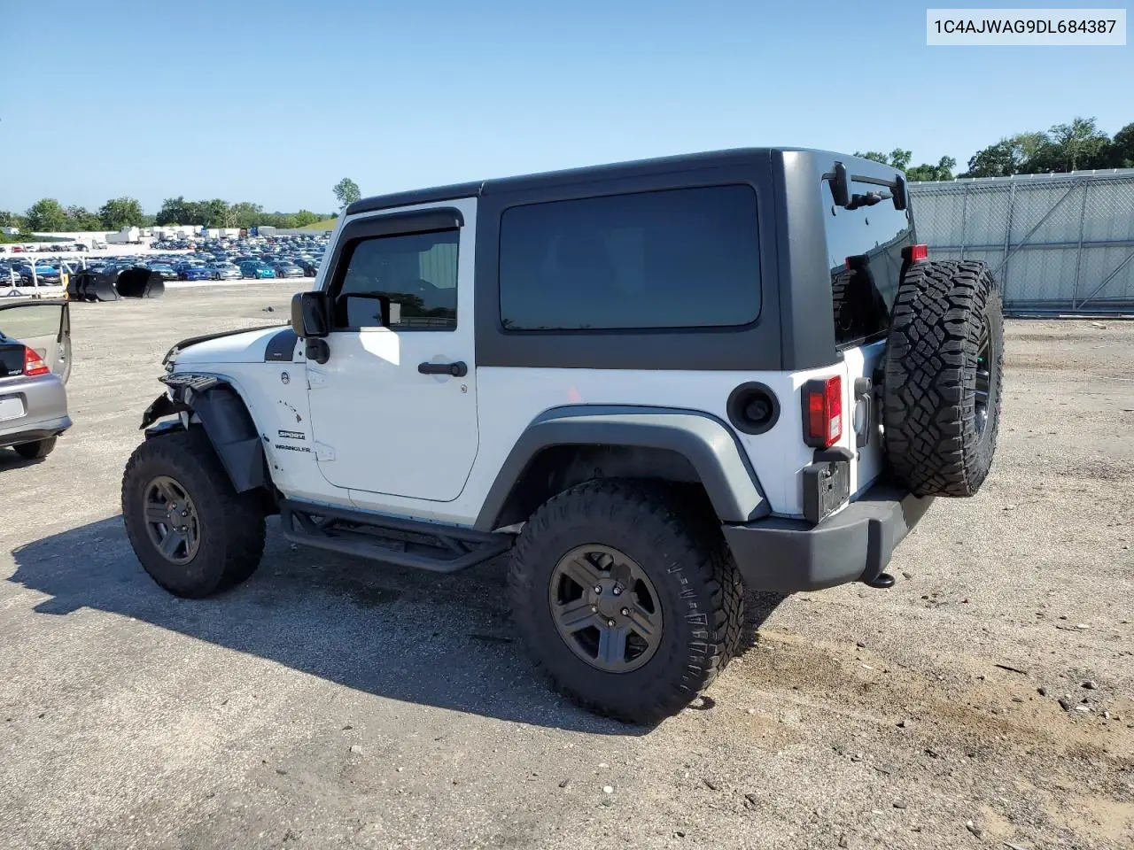 2013 Jeep Wrangler Sport VIN: 1C4AJWAG9DL684387 Lot: 66031825
