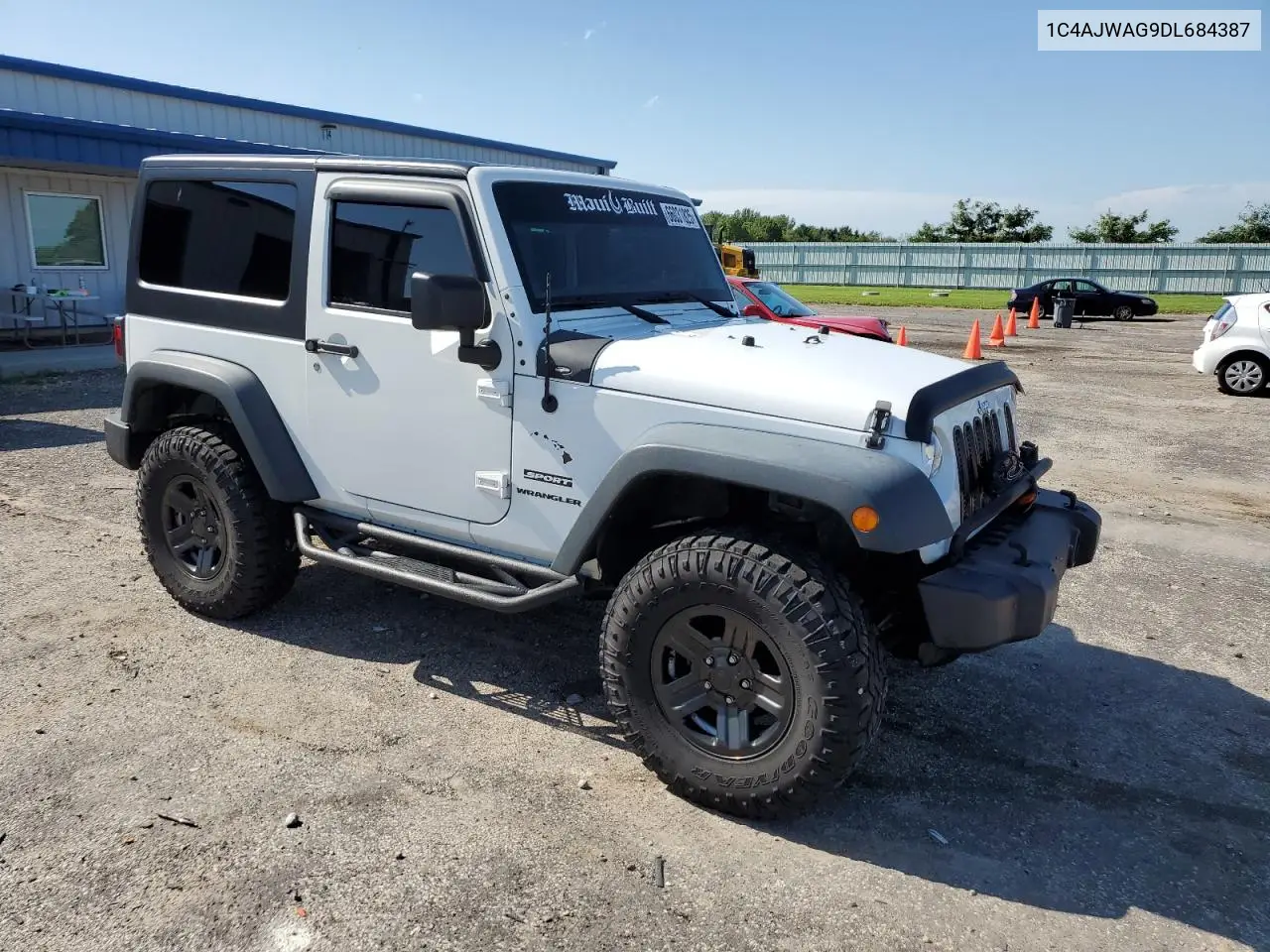 2013 Jeep Wrangler Sport VIN: 1C4AJWAG9DL684387 Lot: 66031825