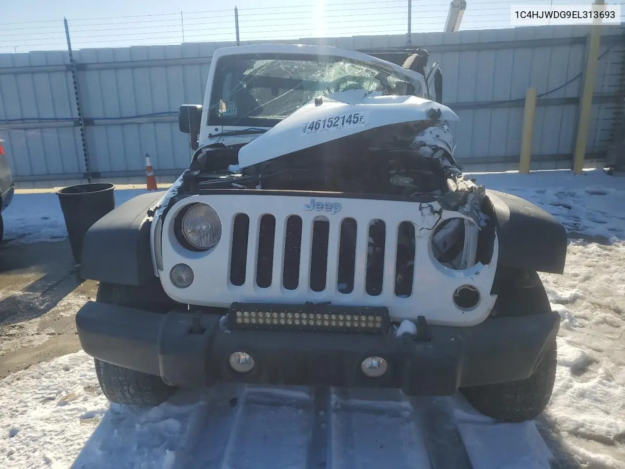 2014 Jeep Wrangler Unlimited Sport VIN: 1C4HJWDG9EL313693 Lot: 46152145