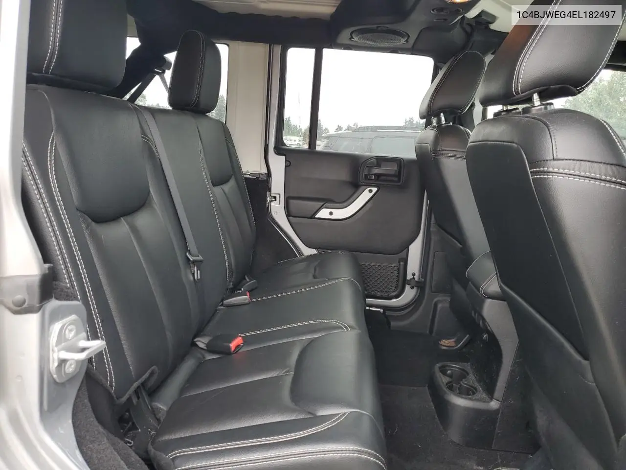 2014 Jeep Wrangler Unlimited Sahara VIN: 1C4BJWEG4EL182497 Lot: 56746265