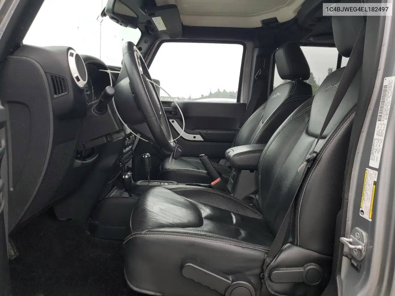 2014 Jeep Wrangler Unlimited Sahara VIN: 1C4BJWEG4EL182497 Lot: 56746265