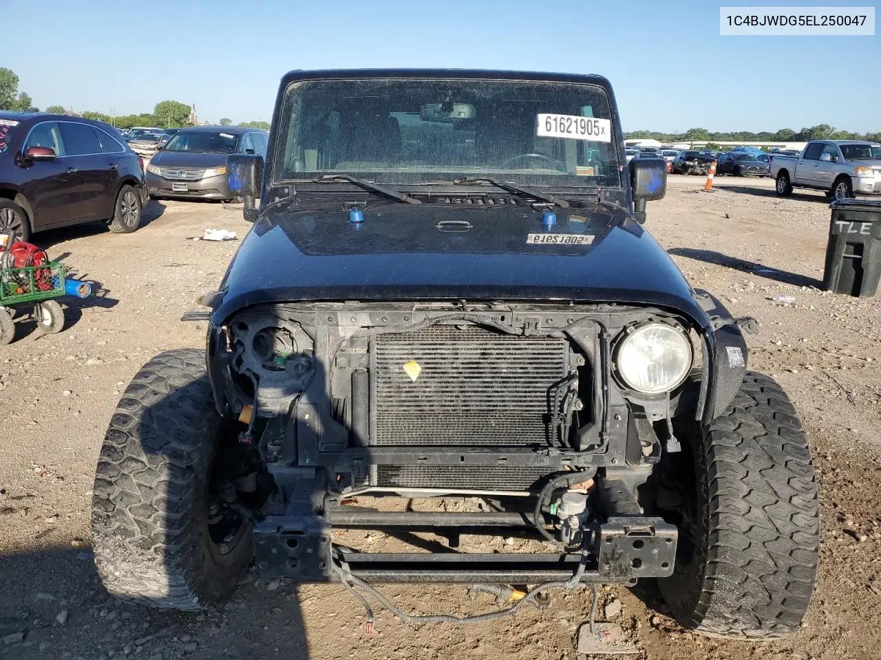 2014 Jeep Wrangler Unlimited Sport VIN: 1C4BJWDG5EL250047 Lot: 61621905