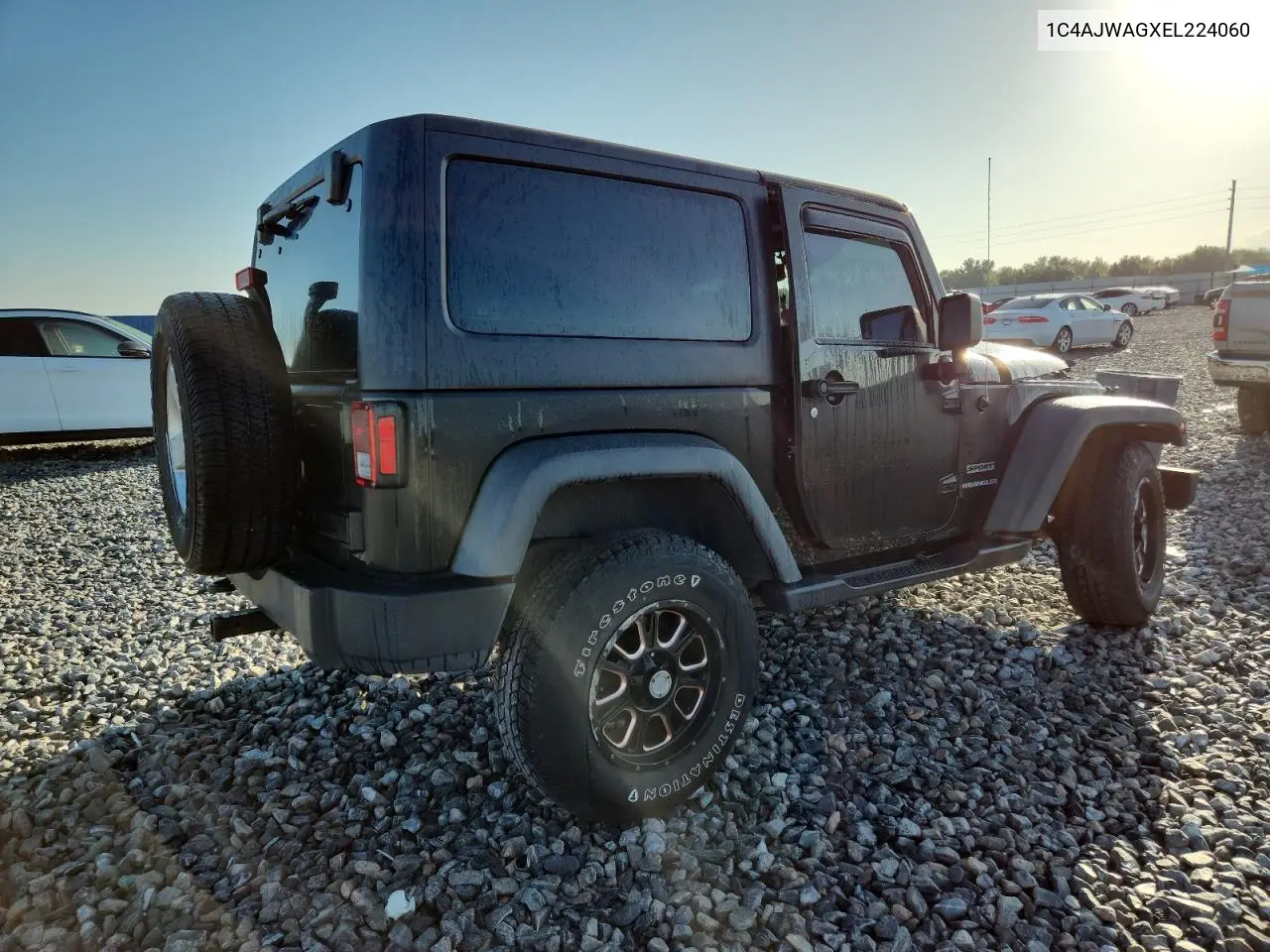 2014 Jeep Wrangler Sport VIN: 1C4AJWAGXEL224060 Lot: 62394955