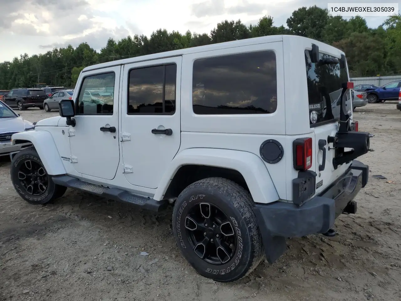 2014 Jeep Wrangler Unlimited Sahara VIN: 1C4BJWEGXEL305039 Lot: 63286815