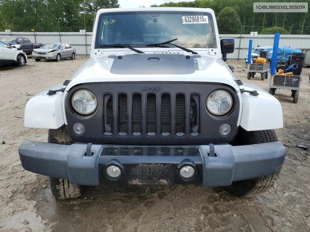 2014 Jeep Wrangler Unlimited Sahara VIN: 1C4BJWEGXEL305039 Lot: 63286815