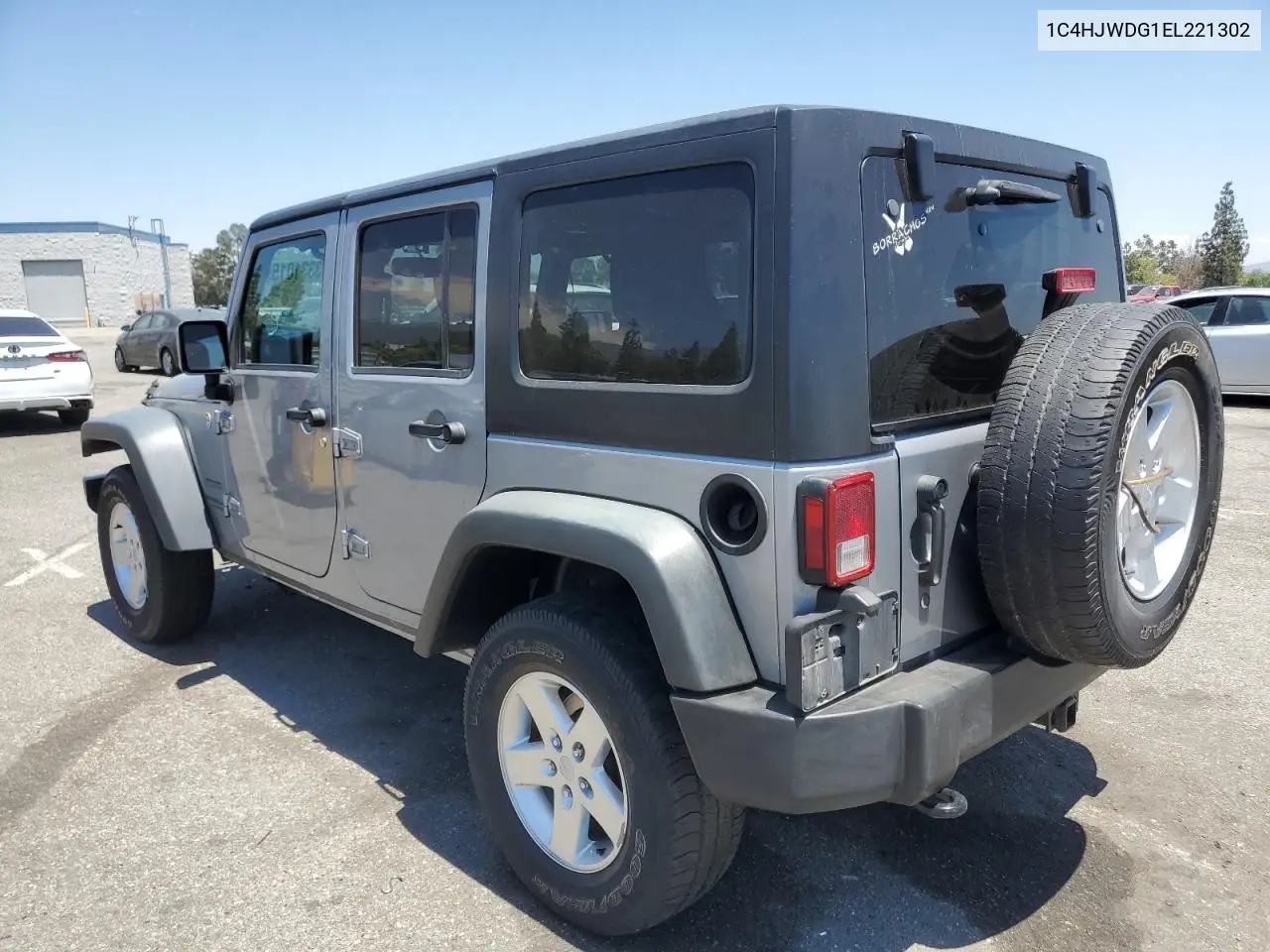 2014 Jeep Wrangler Unlimited Sport VIN: 1C4HJWDG1EL221302 Lot: 63331015