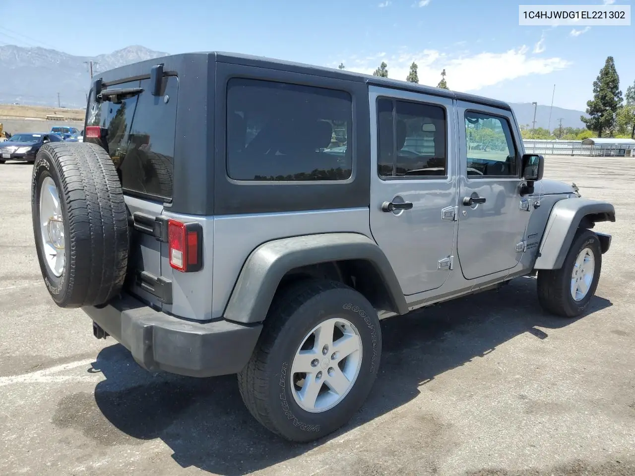 2014 Jeep Wrangler Unlimited Sport VIN: 1C4HJWDG1EL221302 Lot: 63331015