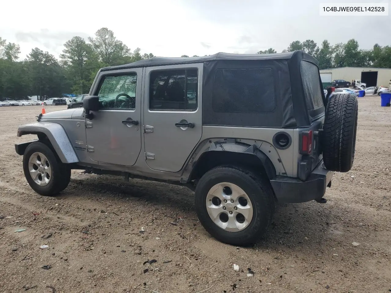 2014 Jeep Wrangler Unlimited Sahara VIN: 1C4BJWEG9EL142528 Lot: 63685315