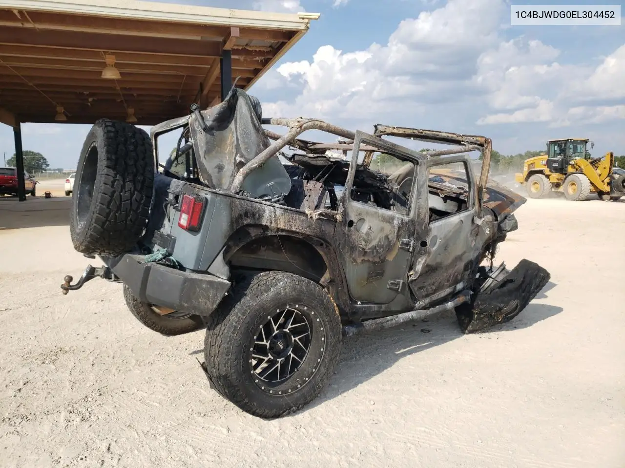 2014 Jeep Wrangler Unlimited Sport VIN: 1C4BJWDG0EL304452 Lot: 69805223