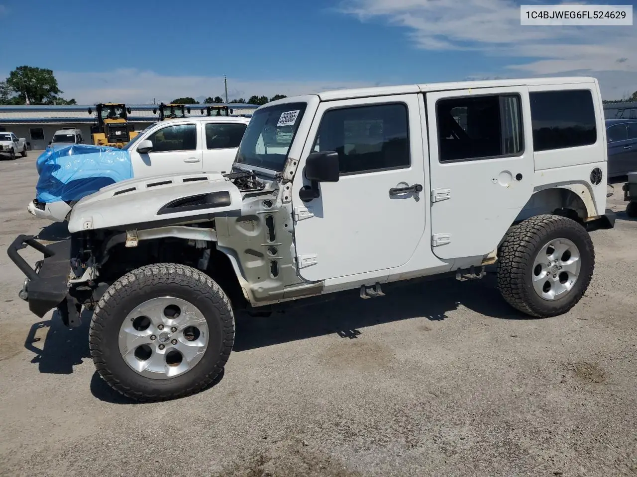 2015 Jeep Wrangler Unlimited Sahara VIN: 1C4BJWEG6FL524629 Lot: 55983865