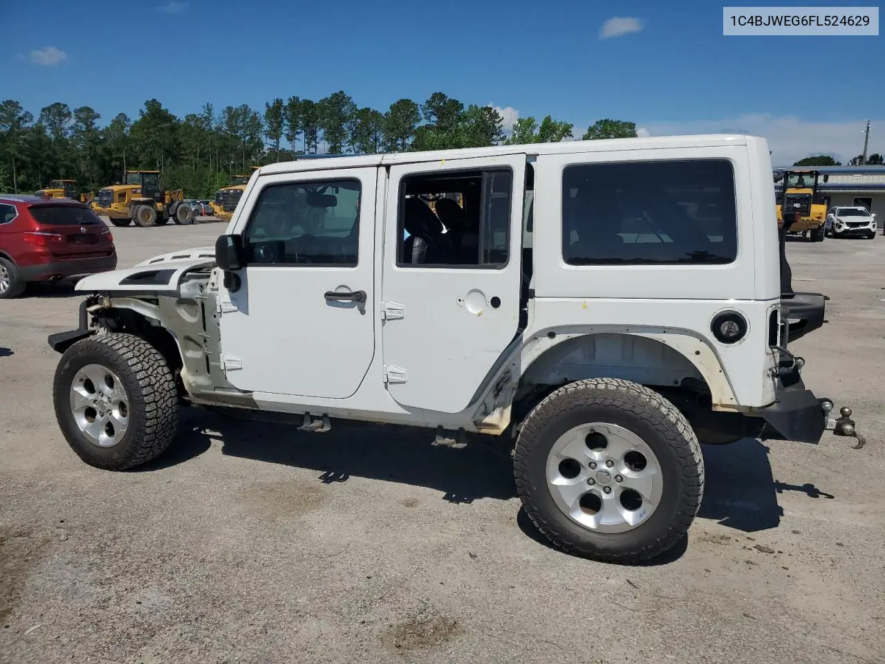 2015 Jeep Wrangler Unlimited Sahara VIN: 1C4BJWEG6FL524629 Lot: 55983865