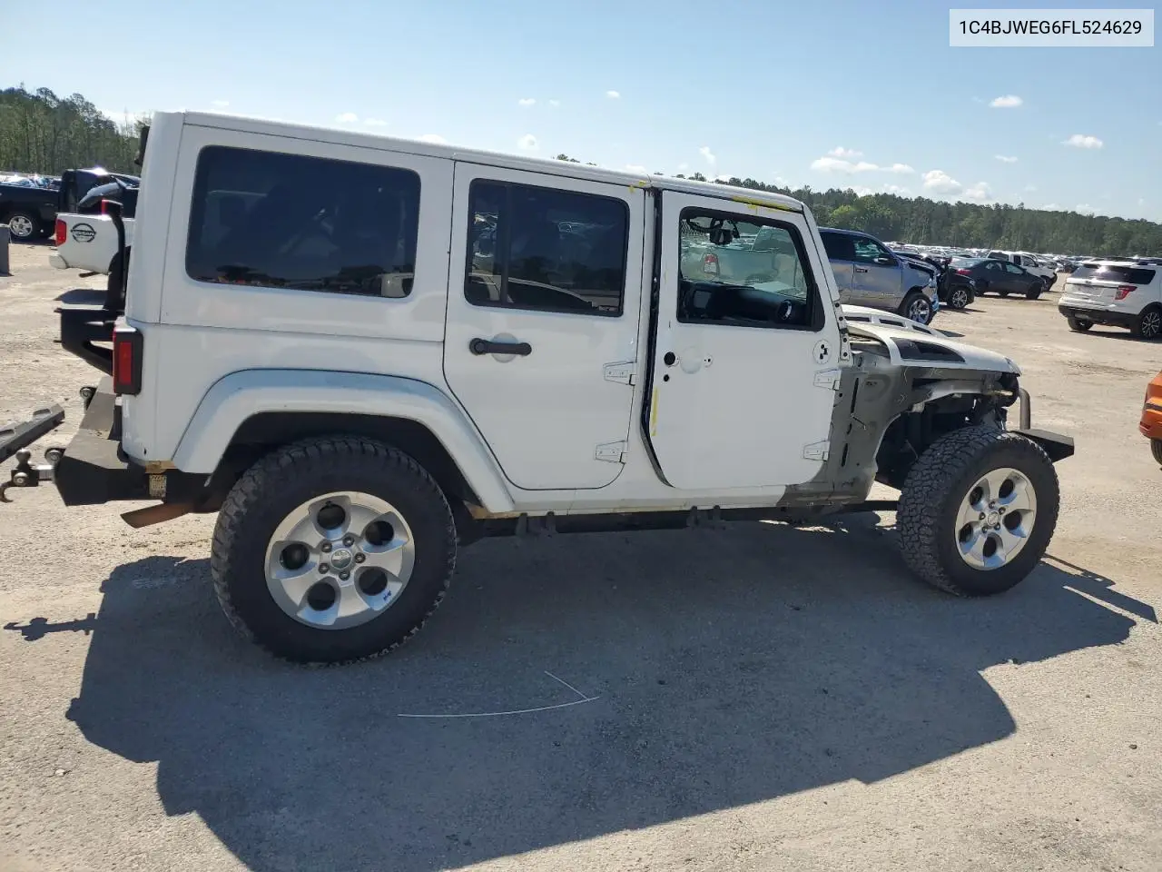 2015 Jeep Wrangler Unlimited Sahara VIN: 1C4BJWEG6FL524629 Lot: 55983865