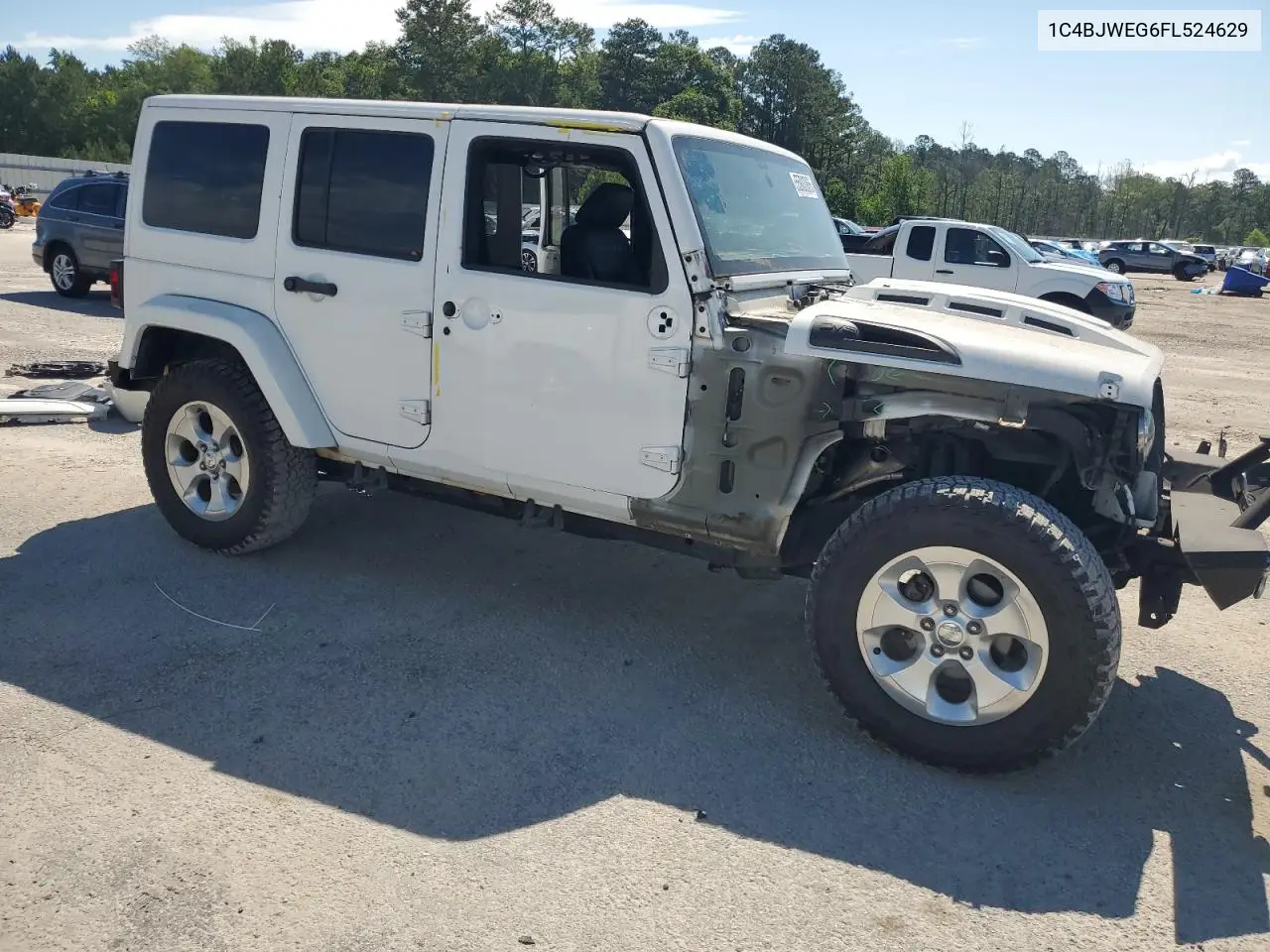 2015 Jeep Wrangler Unlimited Sahara VIN: 1C4BJWEG6FL524629 Lot: 55983865
