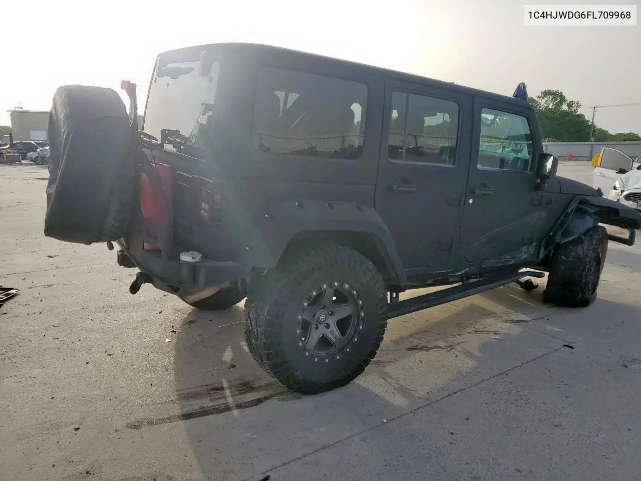 2015 Jeep Wrangler Unlimited Sport VIN: 1C4HJWDG6FL709968 Lot: 56919125