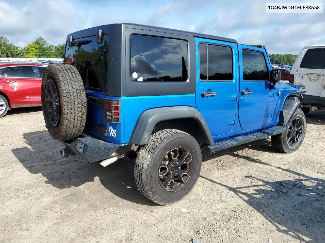 2015 Jeep Wrangler Unlimited Sport VIN: 1C4BJWDG1FL683558 Lot: 59883545