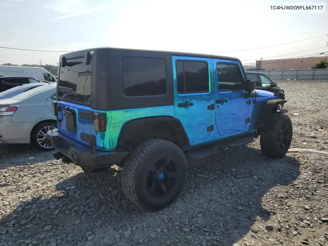 2015 Jeep Wrangler Unlimited Sport VIN: 1C4HJWDG9FL667117 Lot: 61969315