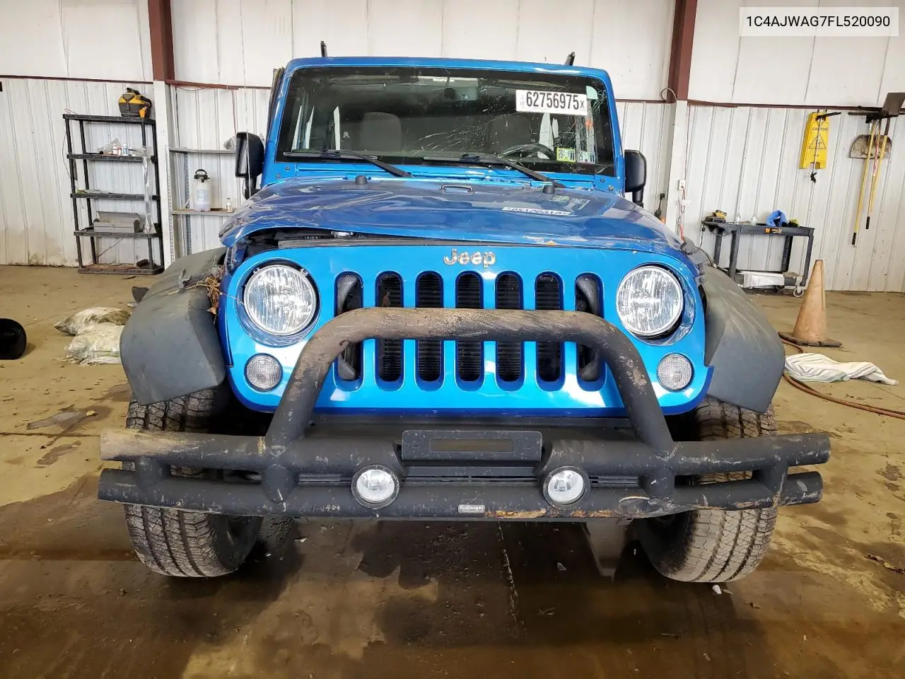 2015 Jeep Wrangler Sport VIN: 1C4AJWAG7FL520090 Lot: 62756975