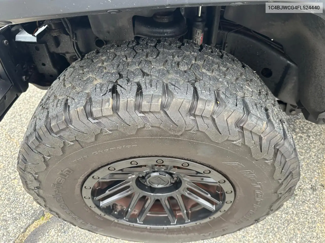 2015 Jeep Wrangler Rubicon VIN: 1C4BJWCG4FL524440 Lot: 63147975