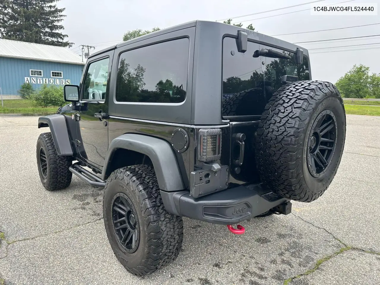 2015 Jeep Wrangler Rubicon VIN: 1C4BJWCG4FL524440 Lot: 63147975