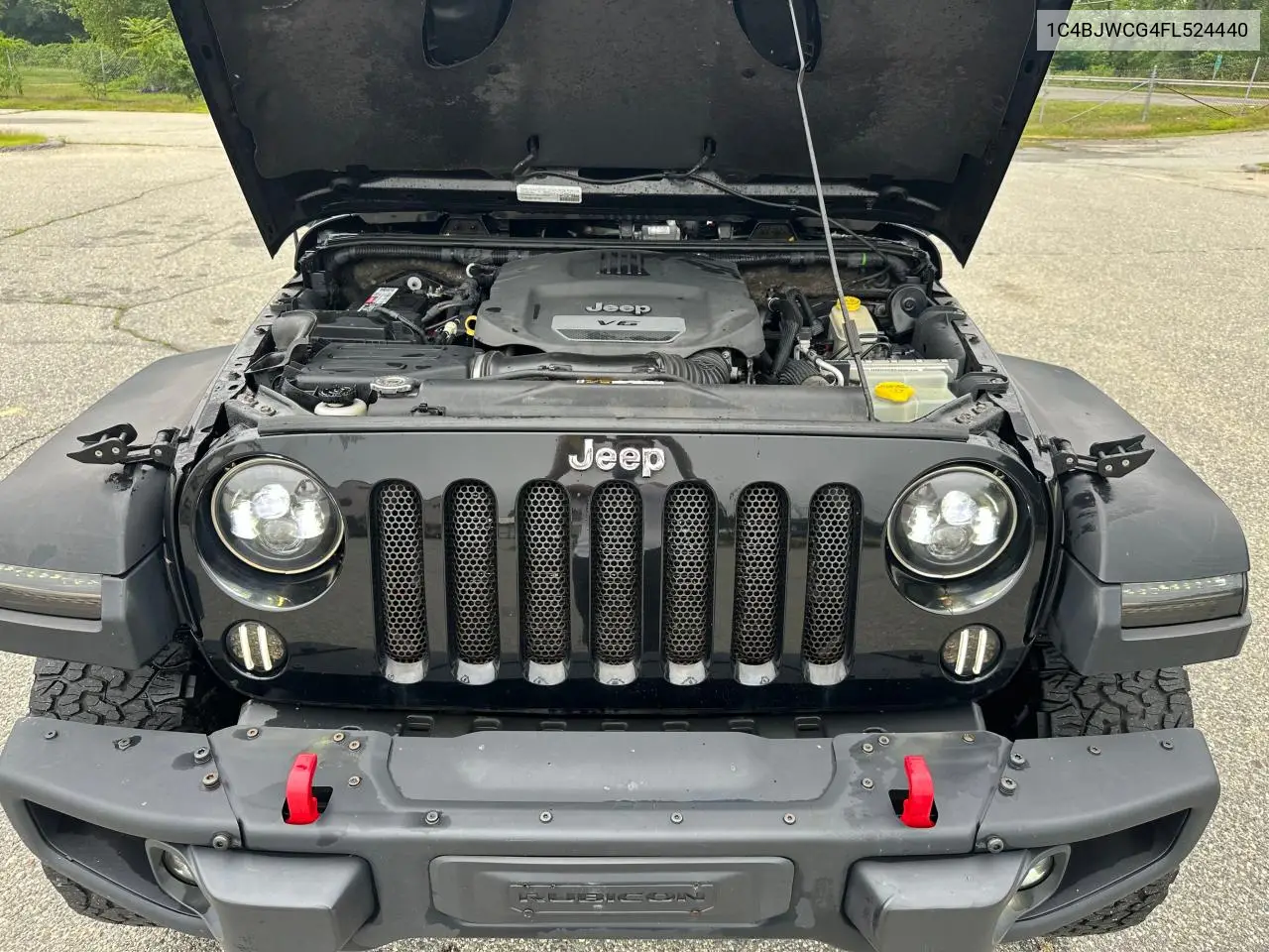 2015 Jeep Wrangler Rubicon VIN: 1C4BJWCG4FL524440 Lot: 63147975