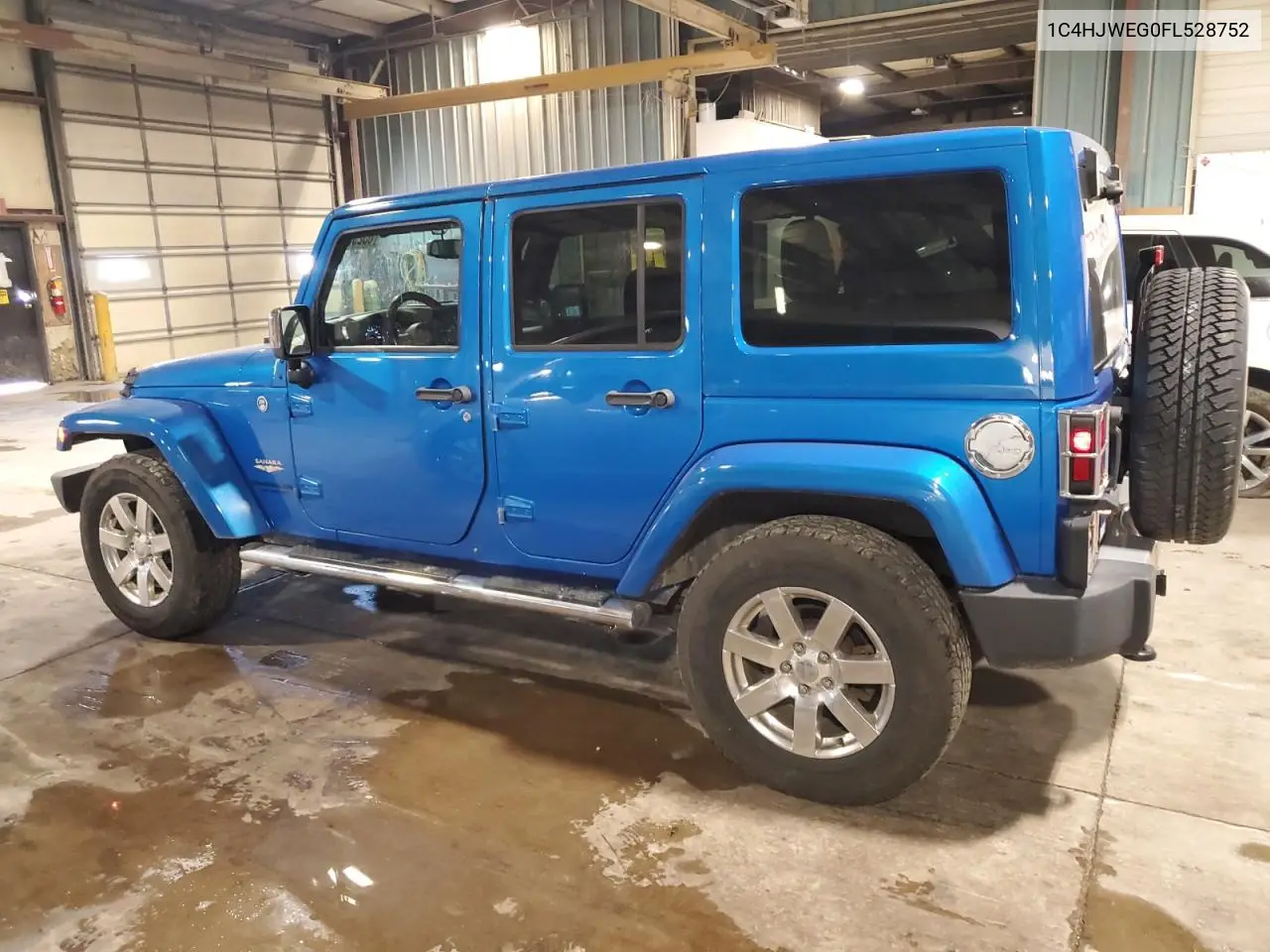 2015 Jeep Wrangler Unlimited Sahara VIN: 1C4HJWEG0FL528752 Lot: 63295245