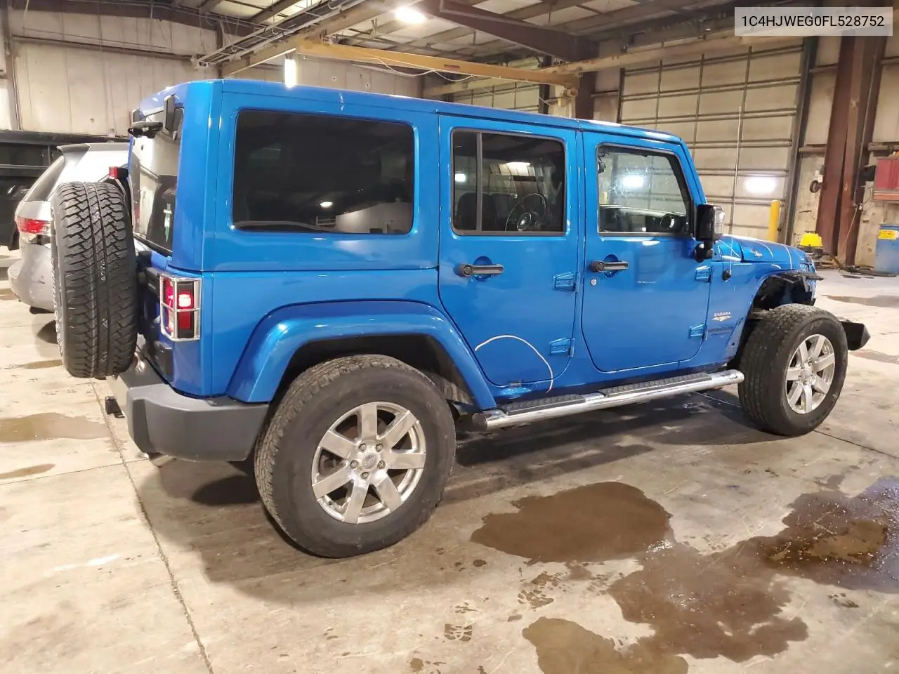 2015 Jeep Wrangler Unlimited Sahara VIN: 1C4HJWEG0FL528752 Lot: 63295245