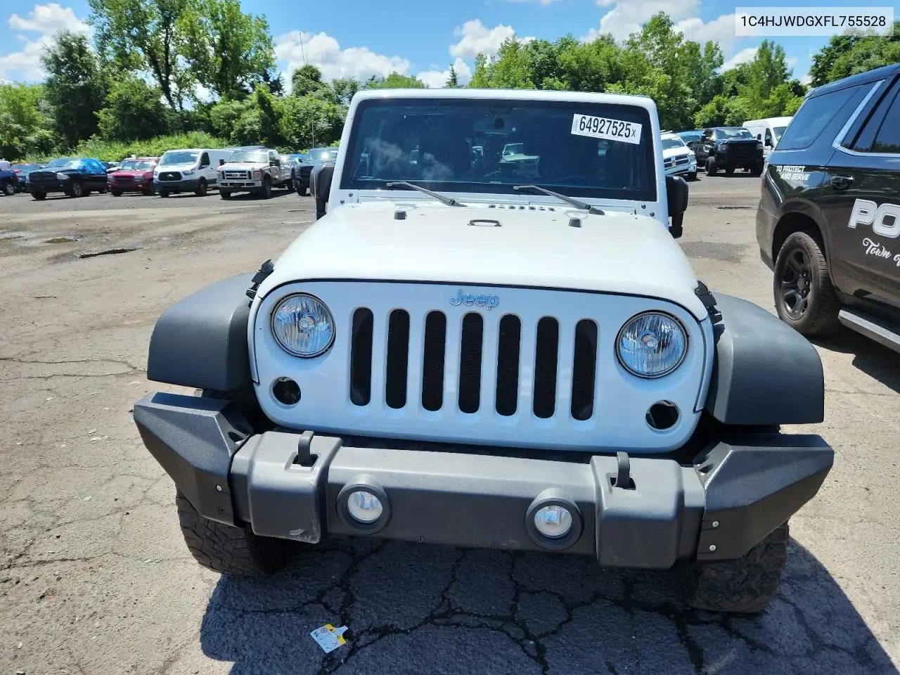 2015 Jeep Wrangler Unlimited Sport VIN: 1C4HJWDGXFL755528 Lot: 64927525
