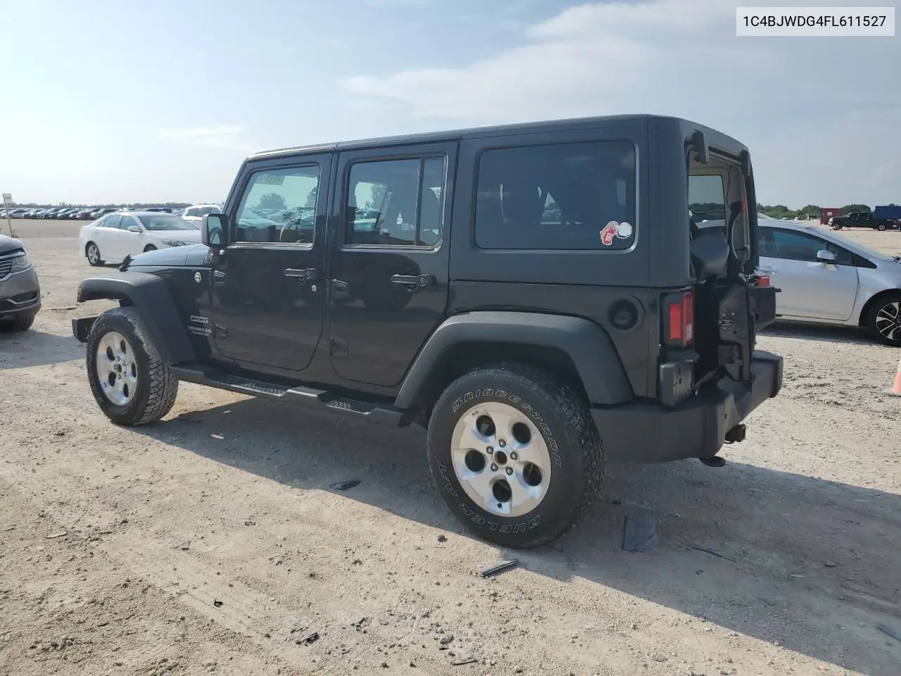 2015 Jeep Wrangler Unlimited Sport VIN: 1C4BJWDG4FL611527 Lot: 66497614