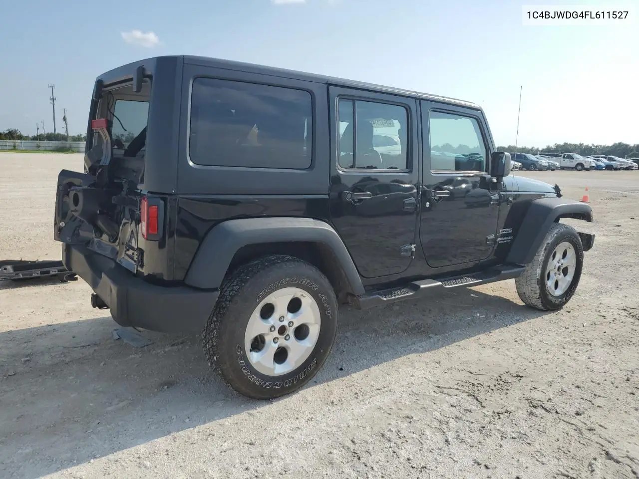 2015 Jeep Wrangler Unlimited Sport VIN: 1C4BJWDG4FL611527 Lot: 66497614